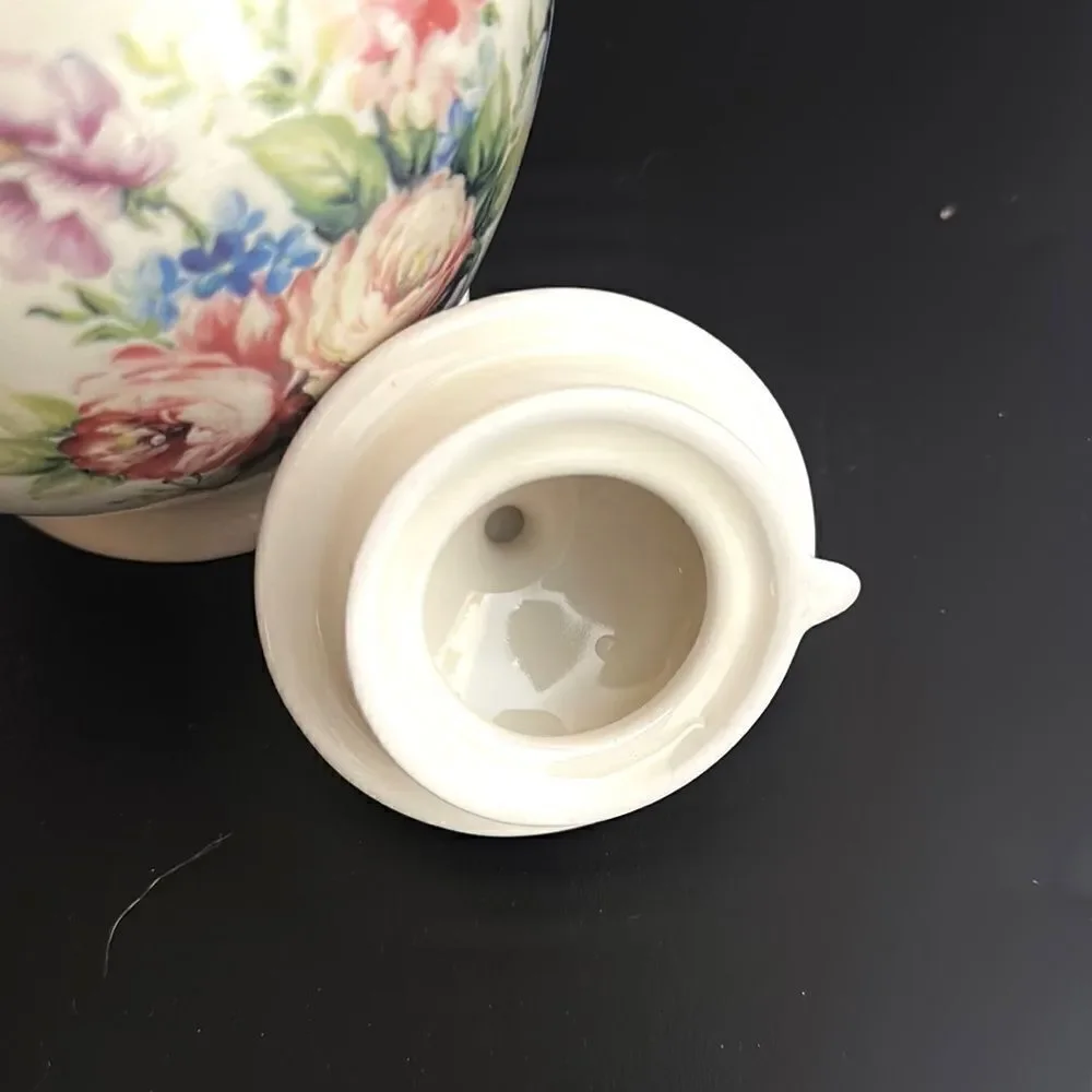 NEW Lily Creek Martha Vaughn Collection A Cup of Memories Teapot Floral
